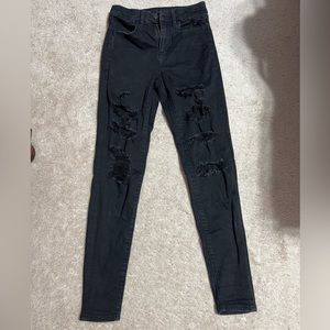 American Eagle ripped jeans, size 4 - regular